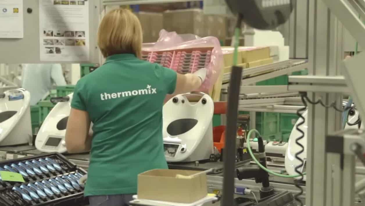 Thermomix robots production