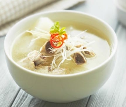 Thermomix Daikon Soup with Ribs