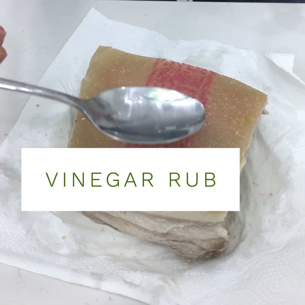 Vinegar Rub
