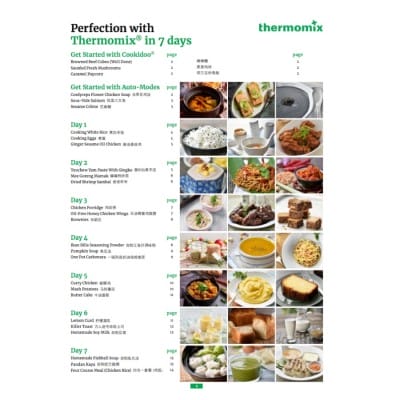 Perfection with Thermomix in 7 days Cooking Booklet