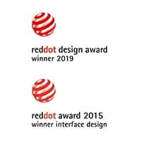 Reddot Award - Winner Interface Design 2015 &amp; 2019