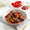 Fried Eggplant with Chinese Chili Sauce