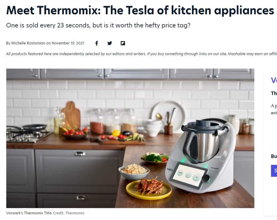Thermomix Takes Kitchen Innovation To The Next Level - VITA Daily
