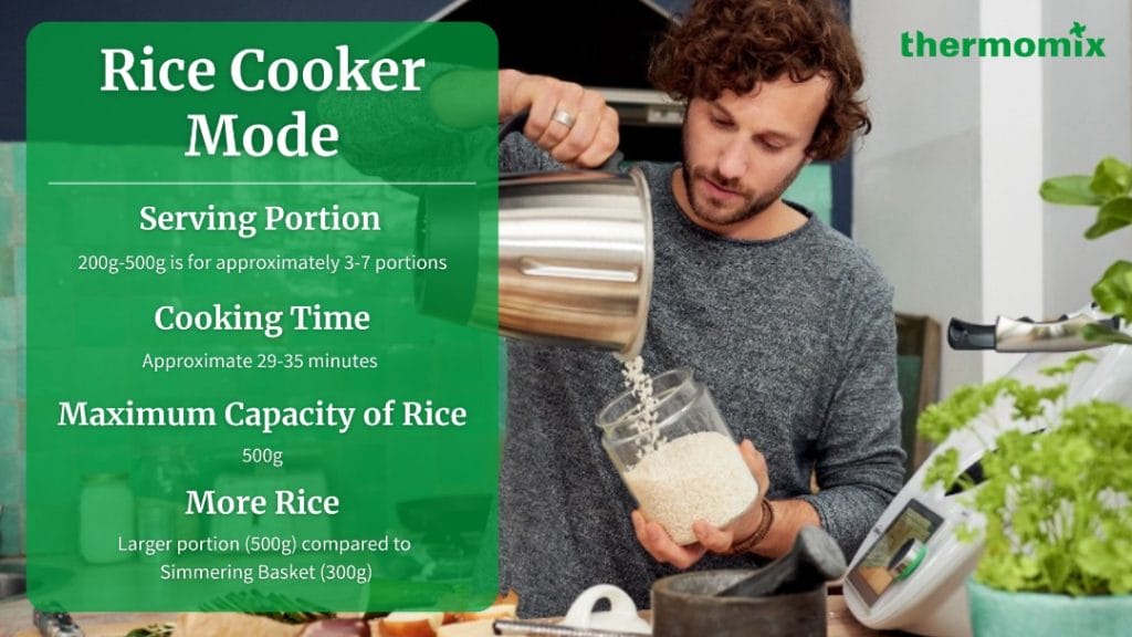 Thermomix® Rice Cooker Mode