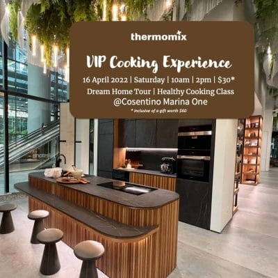 Thermomix x Cosentino VIP cooking experience