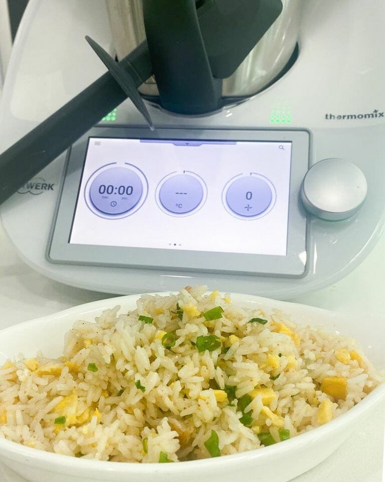 Thermomix Singapore Egg Fried Rice Recipe