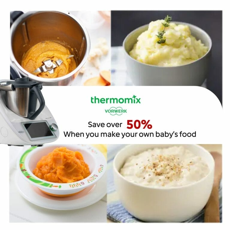 save when you make own baby's food with Thermomix