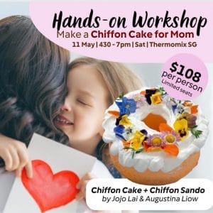 Thermomix® chiffon cake and sando for mother's day