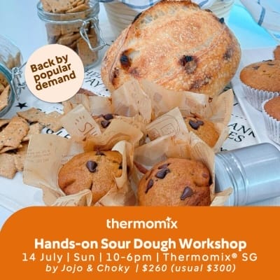 thermomix® sourdough & discard full day hands on workshop