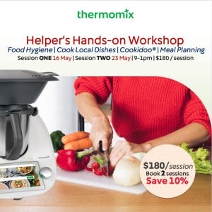 thermomix® helper's hands on cooking workshop