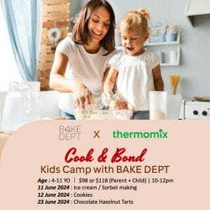 thermomix® holiday parent child cook & bond hands on kids camp