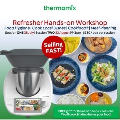 thermomix® hands on refresher cooking workshop