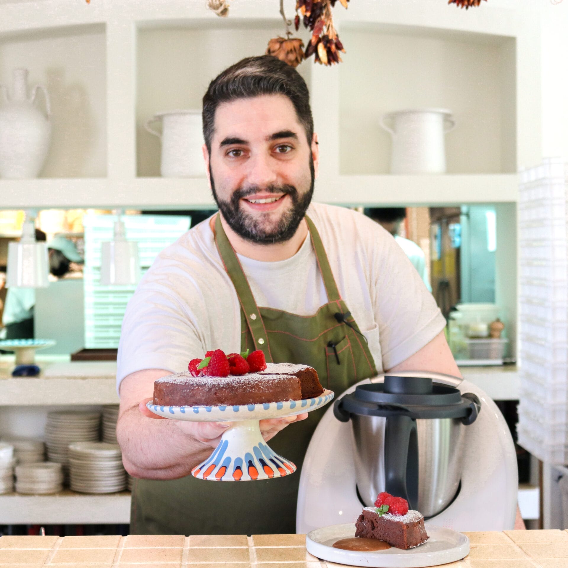 torta barozzi with chef federico schiraldi